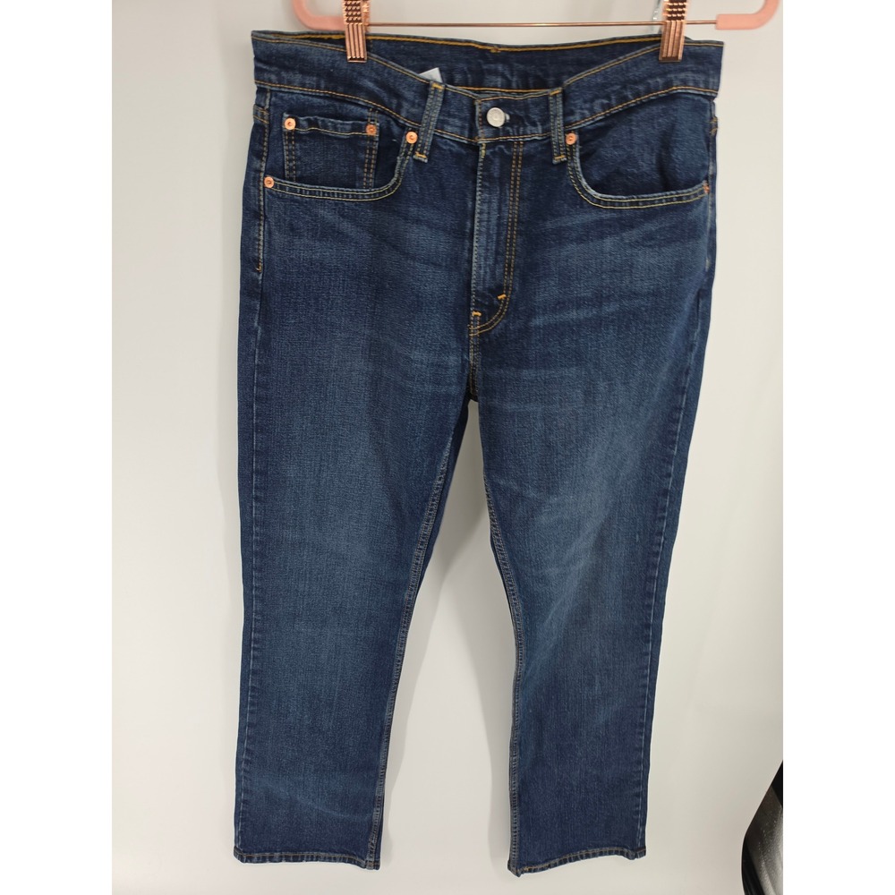 Levis 527 Slim Bootcut Jeans Mens W34 L34 Medium Dark Wash Denim 05527-0554